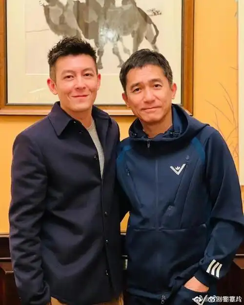 梁朝伟刘嘉玲陈冠希合影##梁朝伟陈冠希状态