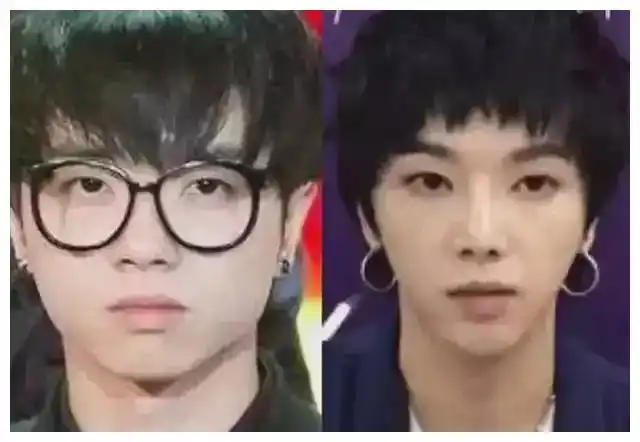 华晨宇新旧照对比差别大脸型变窄无棱角鼻子下颚骨被疑整容