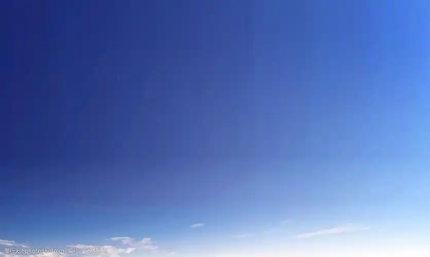 蓝色天空贴图图片