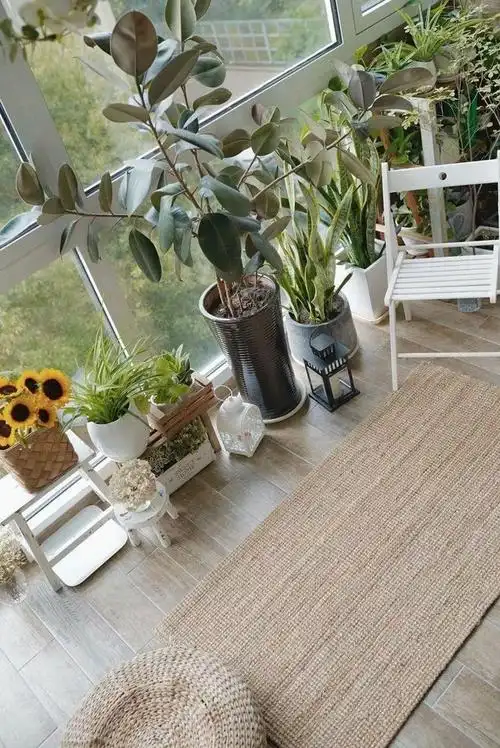 没有院子也不贪心3㎡的阳台改成小花园尝试过就知道有多香