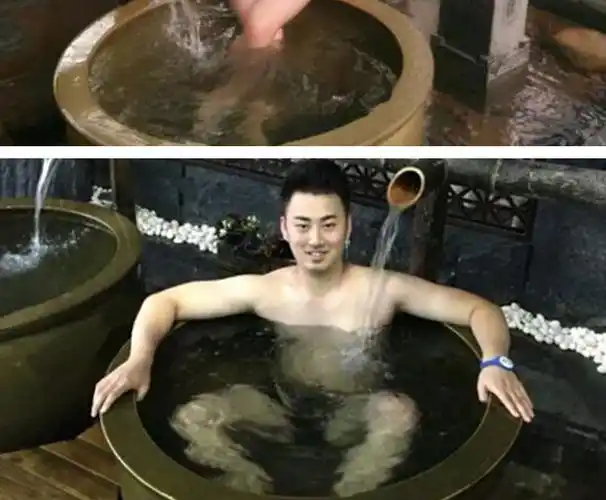 北方澡堂子日式洗澡泡澡专用净身spa浴缸减肥陶瓷圆形大缸