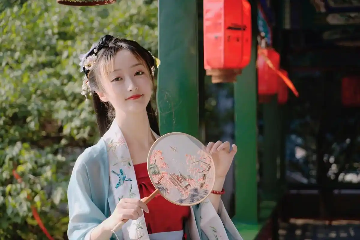 七夕 #汉服小仙女  #我们要一直在一起 #古风 #我的女 - 抖音