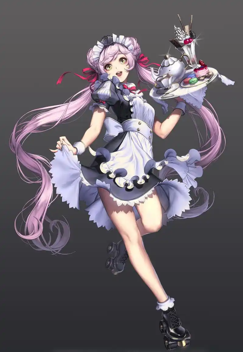 游戏角色原画作品