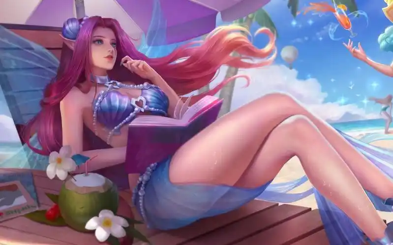 【传说对决】萝尔 泳装派对开始咯!