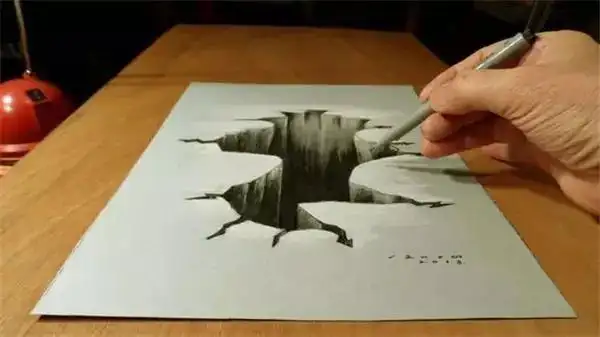 3d铅笔画