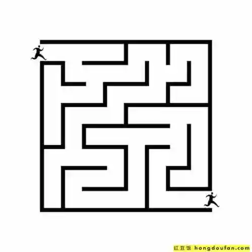 10张孩子们心爱的迷宫游戏图片免费下载-红豆饭小学生简笔画大全