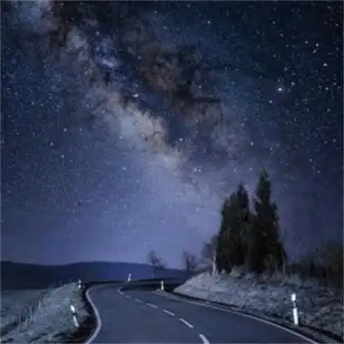 难以忘掉的梦幻意境星空头像图片 银河星空星星头像合集