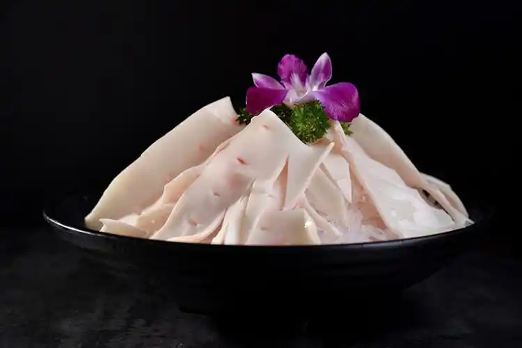 冰脆牛黄喉图片