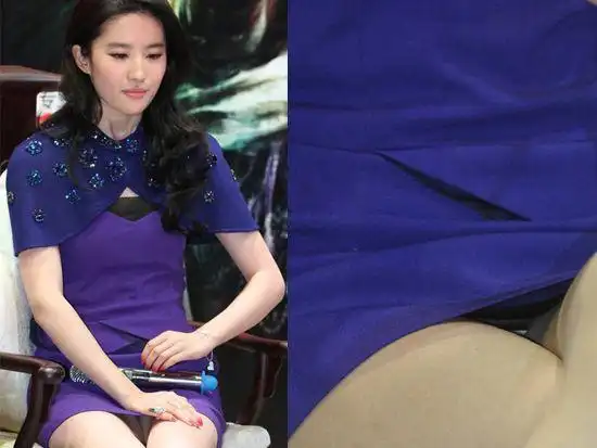 baby坐姿很危险,刘亦菲最尴尬!