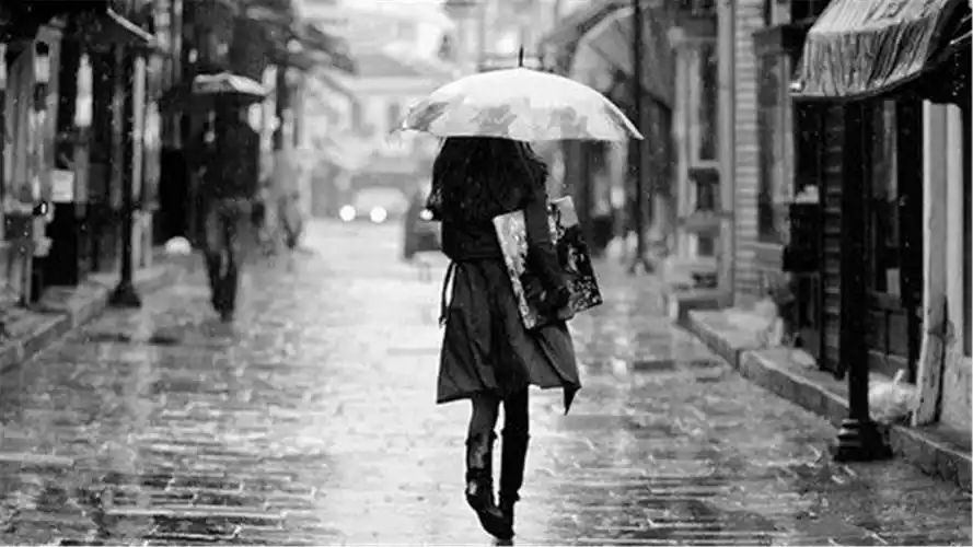 欧美黑白简洁情绪街拍图片电脑高清壁纸下载