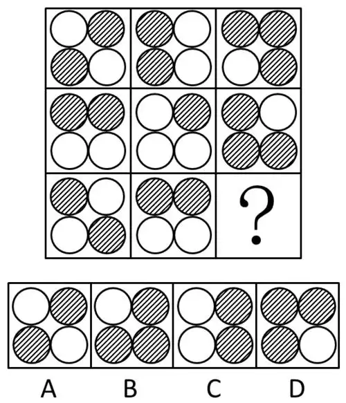 2018吉林公务员行测备考快速解决图形推理中的黑白叠加2