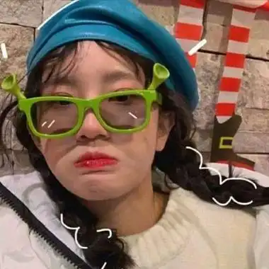 憨憨头像沙雕女 搞笑