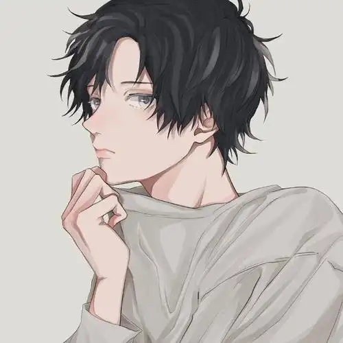 头像二次元美男子