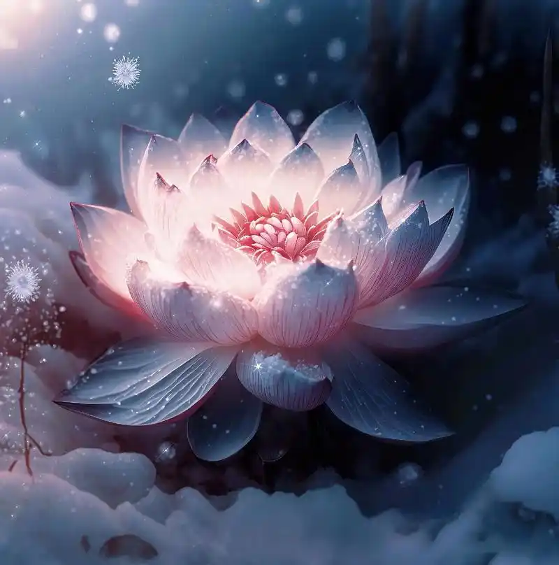 莲花高洁不染尘,出水娉婷净玉身,仙姿禅韵梵音起,佛光普照蕴芳 - 抖音