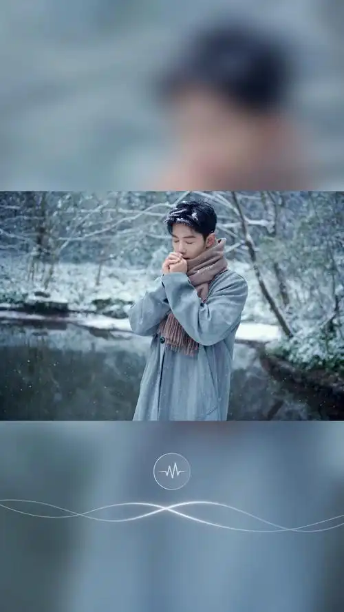 肖战雪景拍摄氛围感拉满,这个世界因为有你而美好-度小视