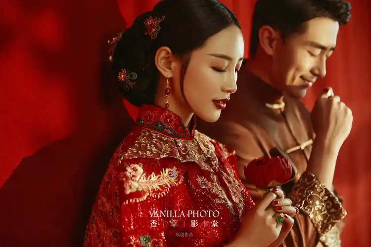 你的婚纱照怎能缺少一套中式中国风呢