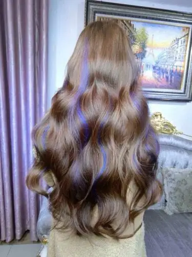 渐变长发卷发美发