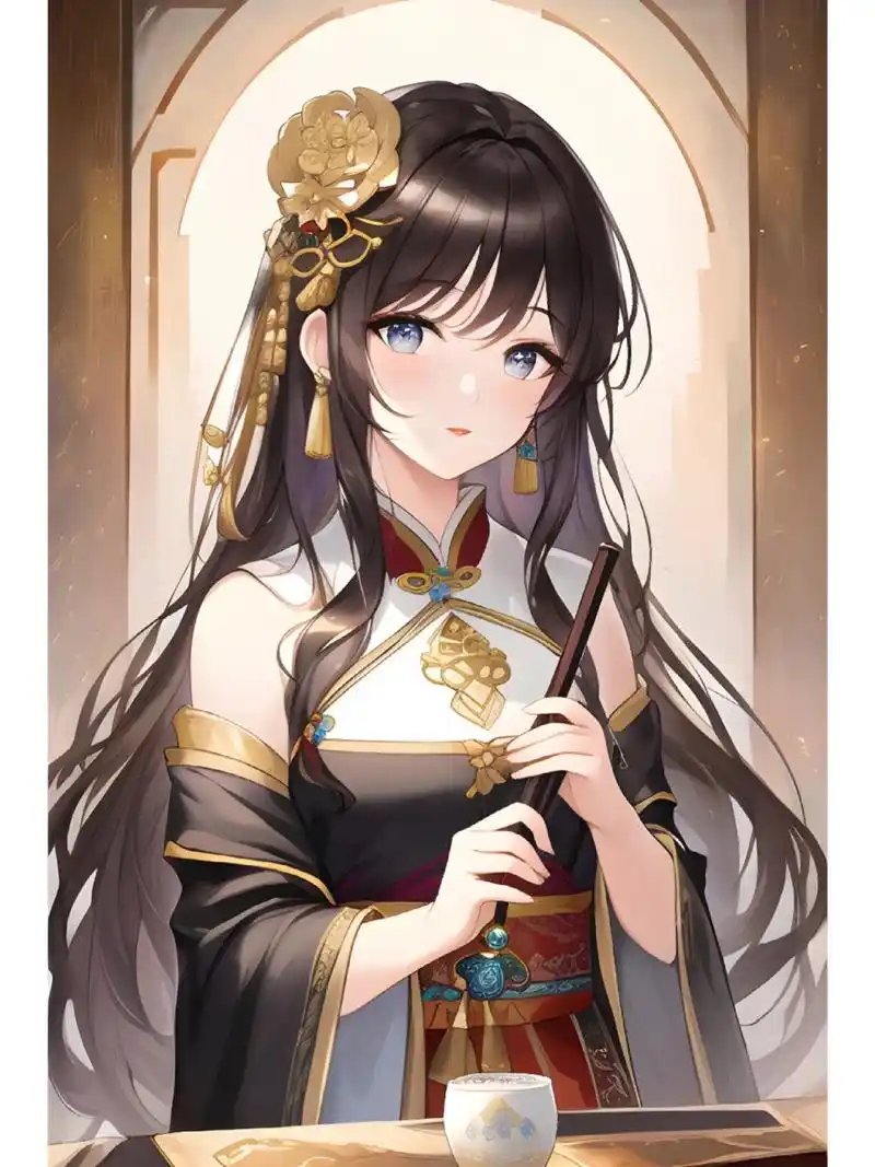 古风古装国风,动漫二次元绘画人物