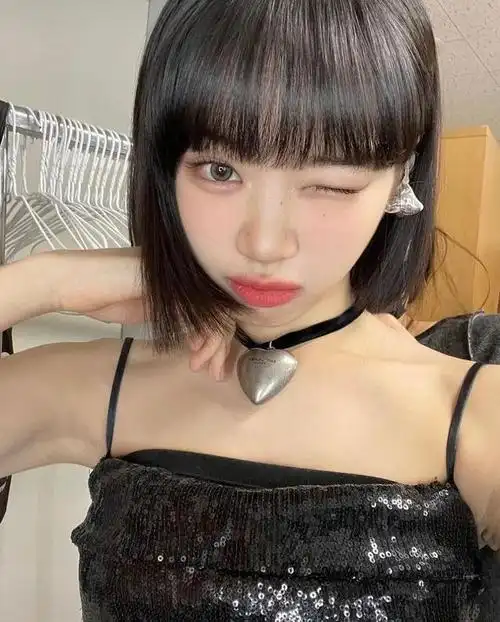 韩国短发发型女图片(韩国今年流行女短发发型)(8)