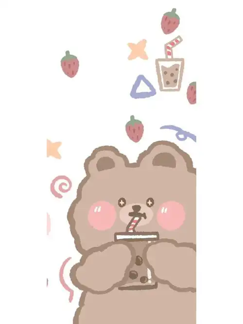 可爱熊熊壁纸分享