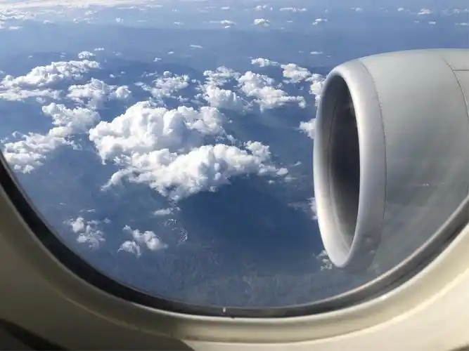 从飞机上拍到的天象景观