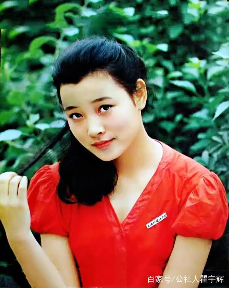 12张老照片,少女时期的陈冲,清纯可人风采无限