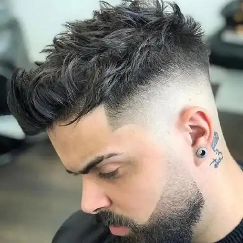 最新男士短发烫发型 烫了头发的男生有点帅_男生烫发 - 美发站