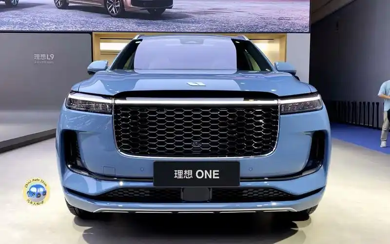2021款理想one车展实拍,外观与内饰静态体验