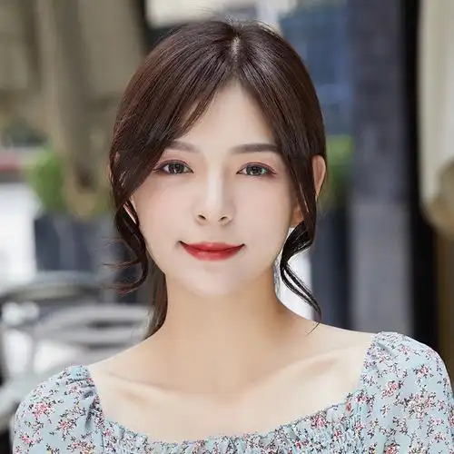 刘海假发网红八字女超超薄自然片真发无痕修脸刘海片
