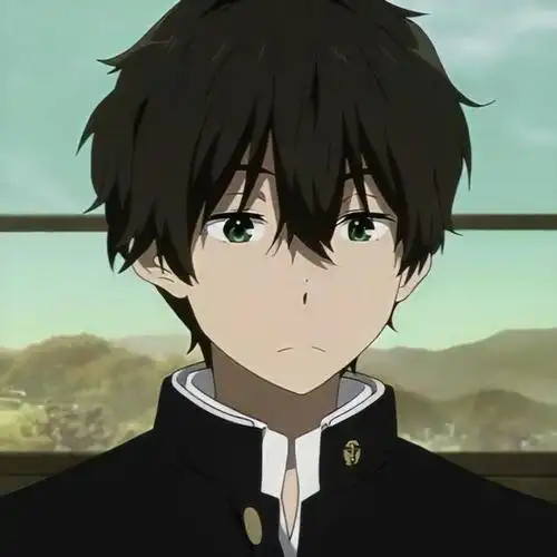 「第84期」动漫男头:冰菓折木奉太郎无水印男生头像