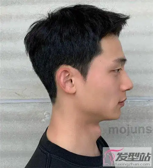 型男铲青短飞机头 帅气两边铲发型