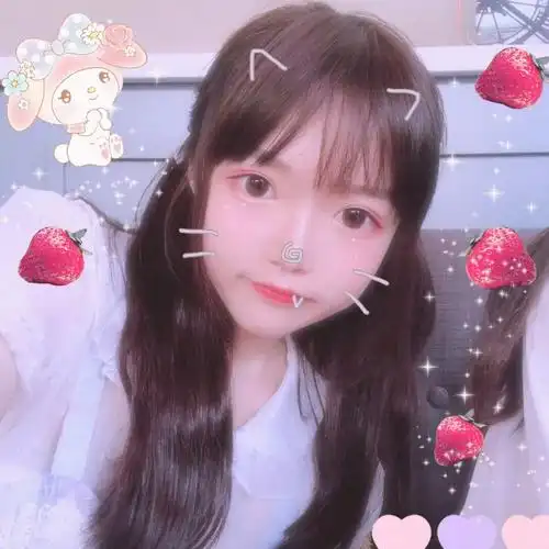 侧面 黑白 情头 女生头像 小清新 闺蜜 动漫 双人 四宫格 白边 双马尾