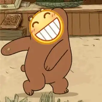 已找到找一个走路六亲不认的大黄笑脸表情包