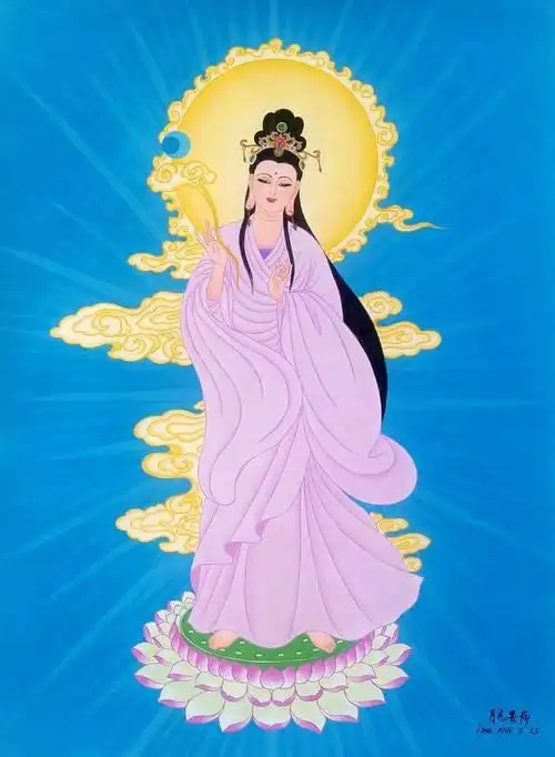 恭迎月光菩萨诞:精美像集