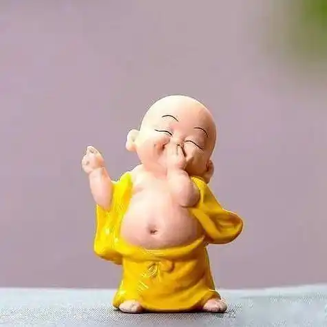 一组欢喜小和尚_网络综合_谢意_图片