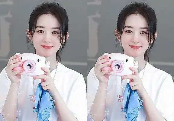 有种"整容"叫赵丽颖生完孩子,32岁美成18岁,生图下的腿太抢镜_因为