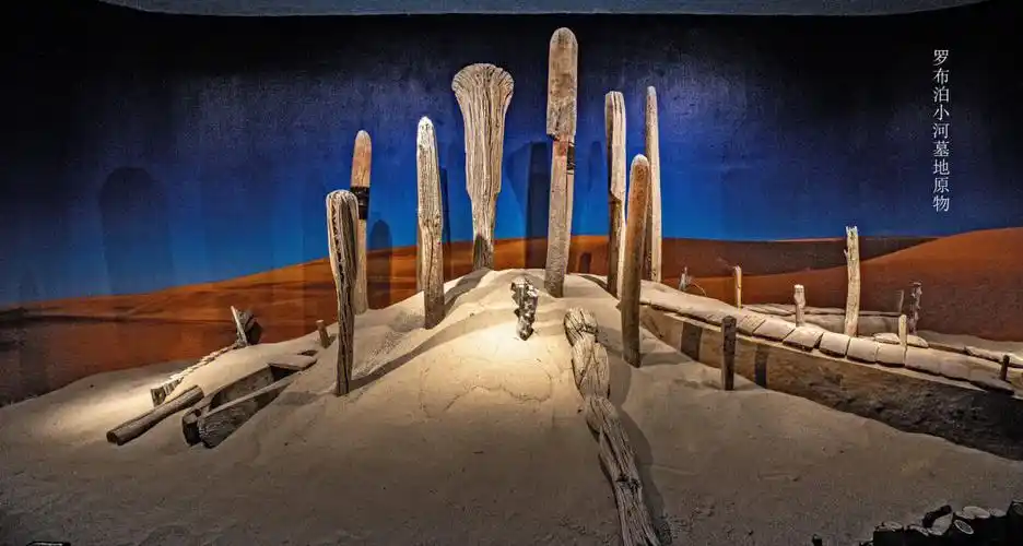 楼兰一直是我向往的地方,可惜这里没有对外开放,如今能在博物馆见到