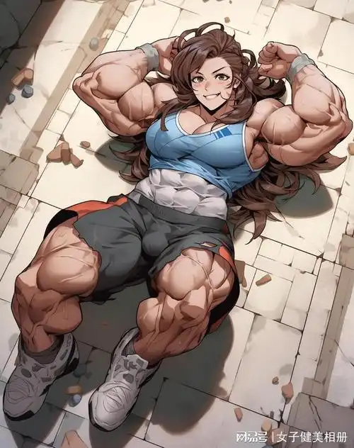 味道纯正的肌肉女漫画!原汁原味的高质量优秀艺术品!