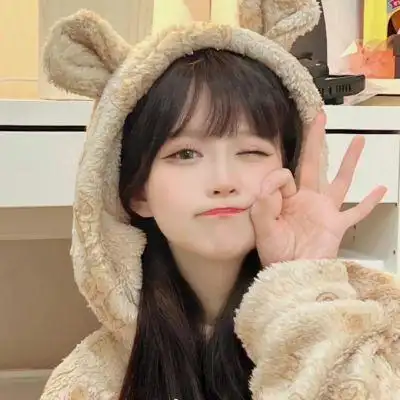 超萌可爱图片女生真人乖巧女生甜美头像大全