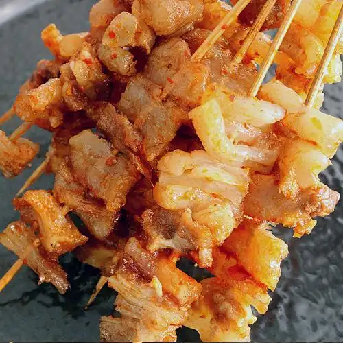 烧烤原味牛筋串小牛蹄串筋牛杂烧烤半成品食小吃串串10包*20串/件