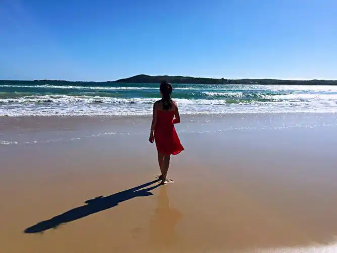 阳光,沙滩,海浪