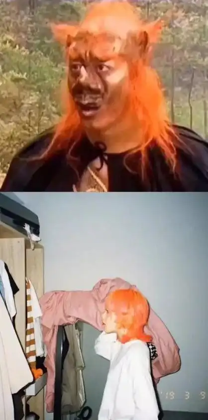 全国风靡起"西游记发色" 各位小姐姐纷纷把自己的头发 染成五颜六色