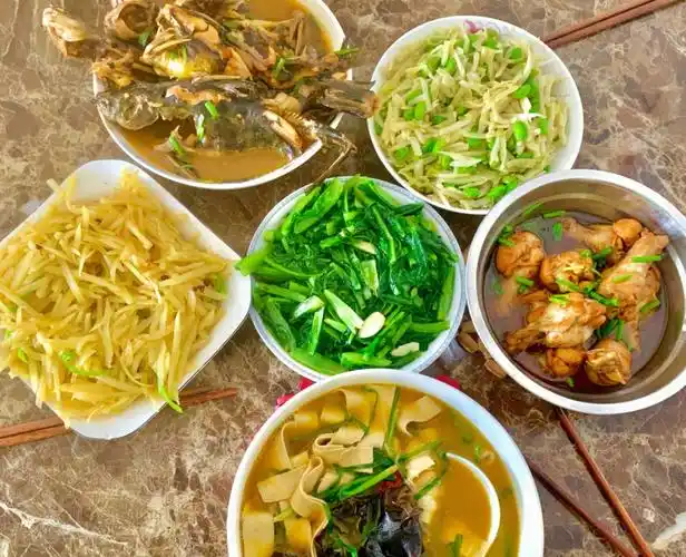 干饭啦两荤三素一汤家常菜美滋滋