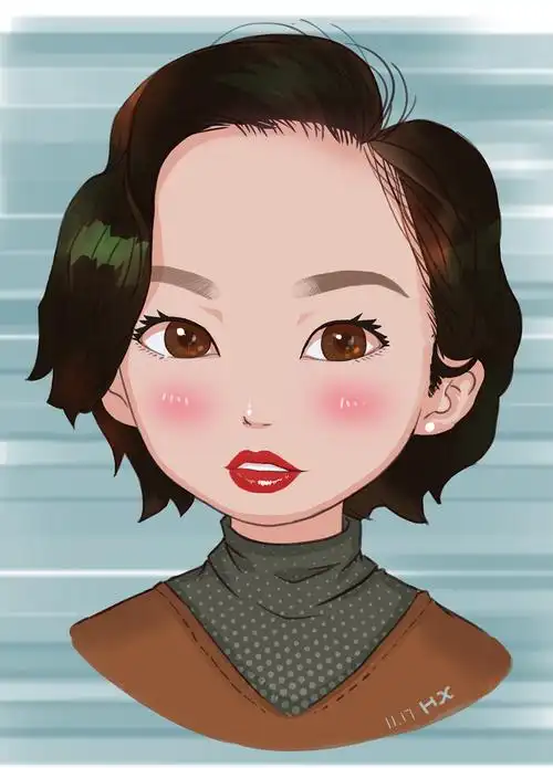 卡通肖像|动漫|单幅漫画|冰糖先生x - 原创作品 - 站酷 (zcool)