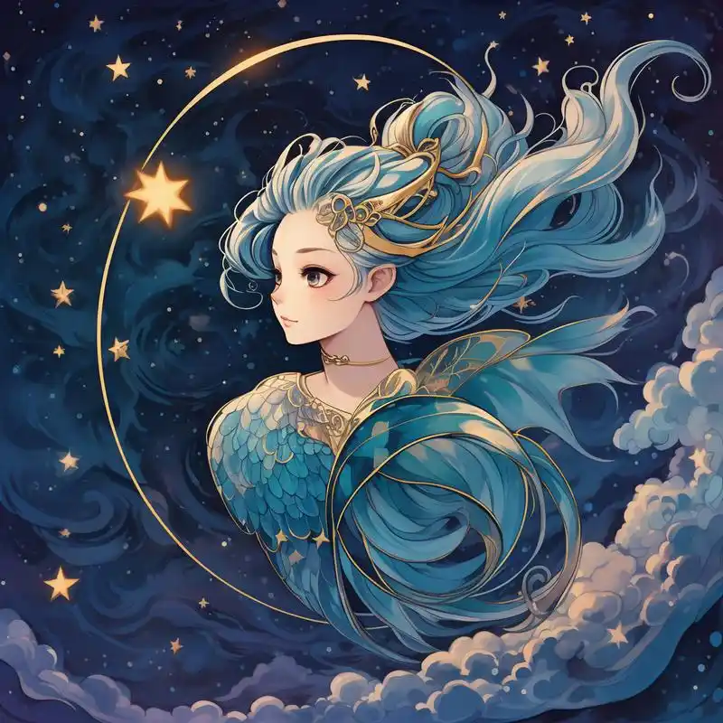 双鱼座漫画风头像来啦9578 双鱼座的宝宝们,快来领取你们的专属