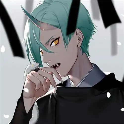 二次元头像男高冷帅气黑暗系_男生动漫头像_头像屋