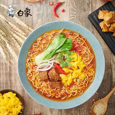 baixiang白象多半袋2代红烧牛肉面130g5袋148元
