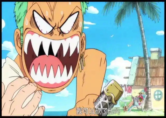 海贼王:帅气索隆的搞笑表情全集,真是让人笑喷