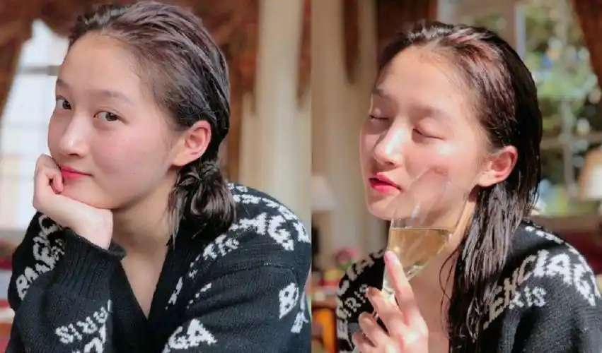 原创关晓彤晒素颜照被网友嘲丑爆结果引起两家粉丝关注