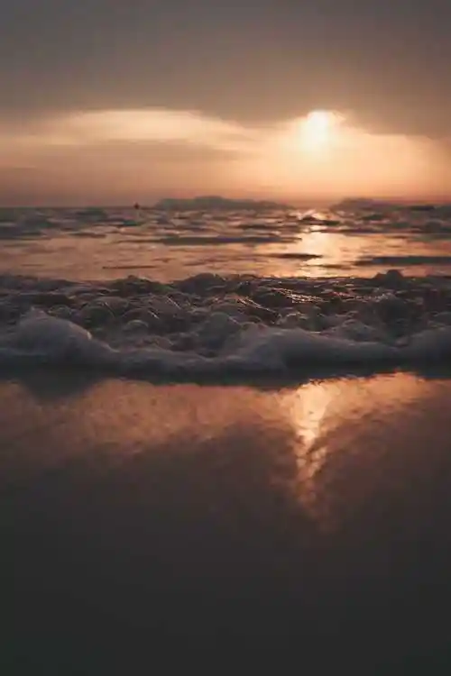 唯美的夕阳余晖图片,图片,壁纸,自然风景-桌酷